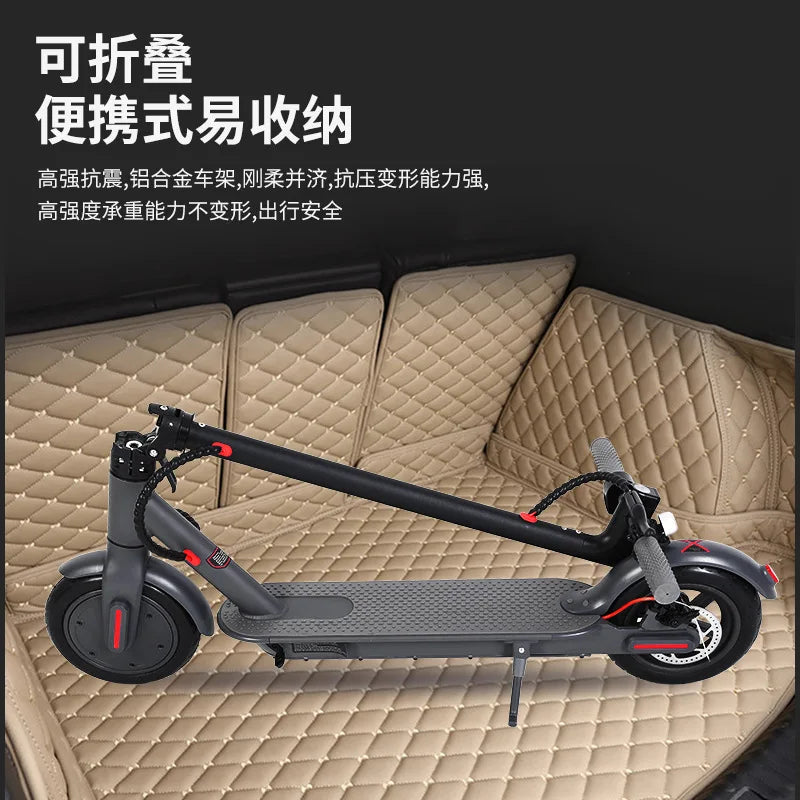 Adult 8.5 Inch Foldable Scooter Outdoor Home Comfortable Aluminum Alloy Electric Scooter.