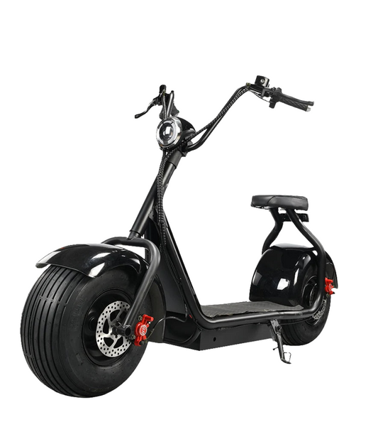 EHOODAX Citycoco Electric Scooter Max Speed 45KM/H 1000W Motor 60V12AH Max Range 25KM Two Wheel Electric Motorcycle Bike.