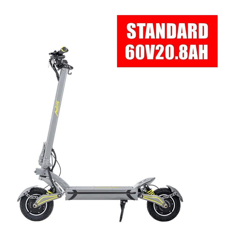 MUKUTA 10 Plus 10-Inch All-Terrain Electric Scooter Upgraded ZERO 10X VSETT 10+ DUALTRON Double Drive Adult Dual Motors Off-Road.