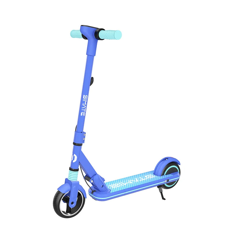 Light Rain S3 Electric Scooter For Kids Children 130W Motor 24V/1Ah Battery 14Km/h Max Mileage Range 8KM Escooter 6.5 Inch Tires.