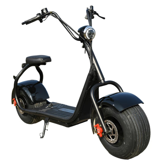 Citycoco Electric Scooter 2000W Motor 60V12AH Lithium Battery 2 Wheel Scooter Suitable For Adults To Work And Commute Outdoors.