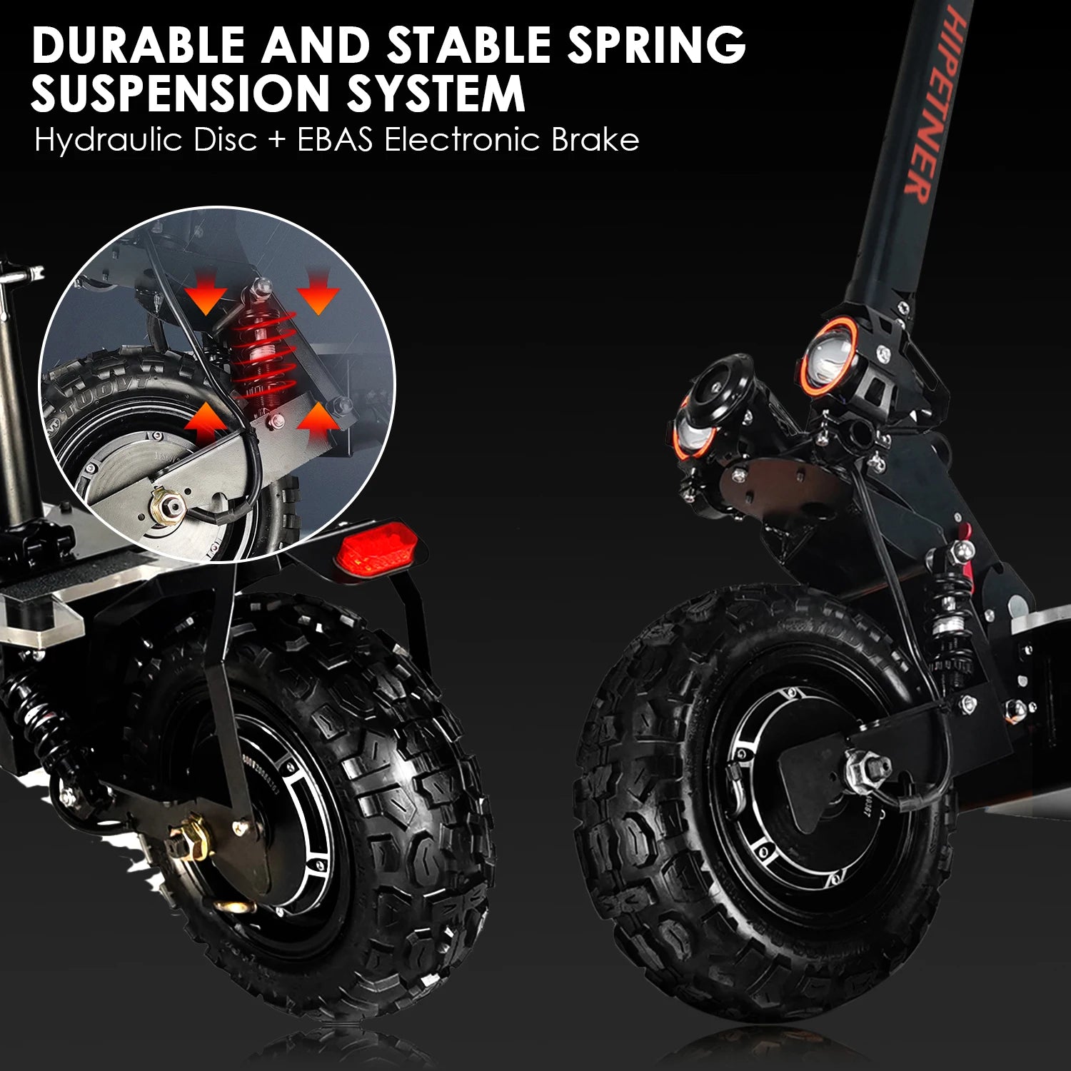 5600W Adult Electric Scooter W/Seat,Dual Motor EScooter, 3 Speed 80km/h 90kmRange,60V 27AH,11'' Heavy Duty Vacuum Off-Road Tire.