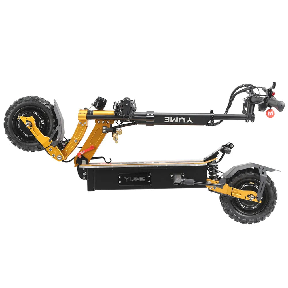 YUME X11+ US and EU Stock 6000W Folding Electric Kick Scooter Adult E-Scooter 11 Inch Off Road Tire Electro Scooter.