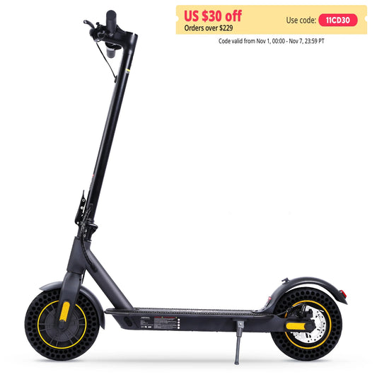 Electric Scooter US Stock 350W 36V 7.8Ah Max Speed 30Km/h APP Smart Adult Scooter 10Inch Foldable Electric Scooter.