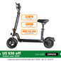 RuiToo RT6 1000W powerful  48V18.2AH Drive Electric scooters electr 10inch Tires Folding eScooter For Adult Raycool.