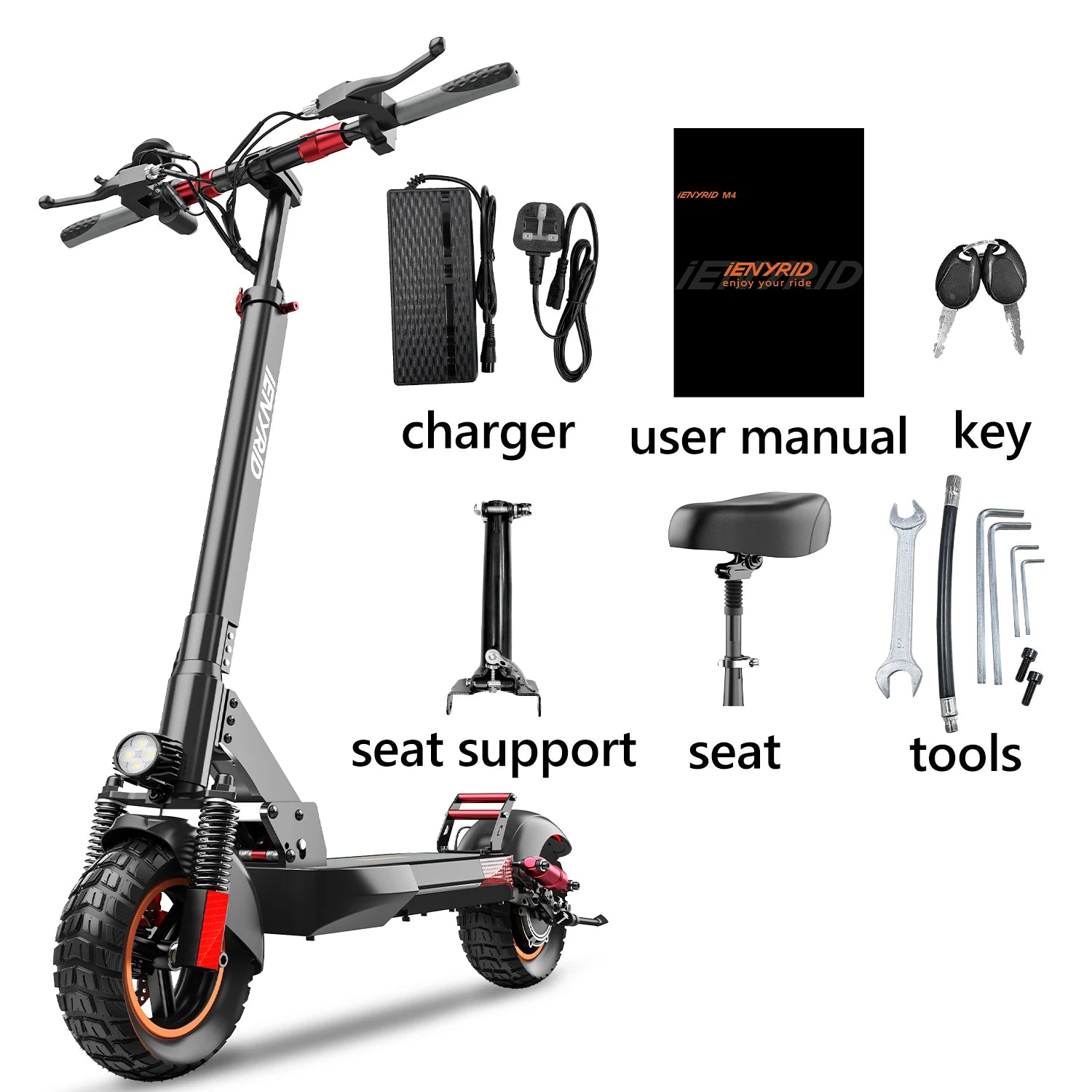 To door Delivery USA EU 800W Powerful Electric Kick Scooter seat Off Road Tire 45KM/H adult e Scooter.