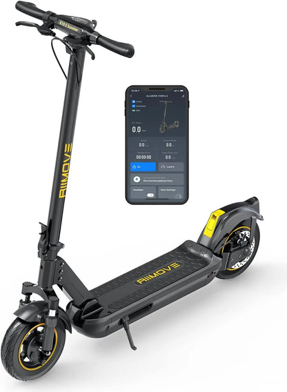 US Warehouse Electric Scooter Adult 28 Miles Range 500W Foldable Commuting Electric Scooter with APP Control Ebike.