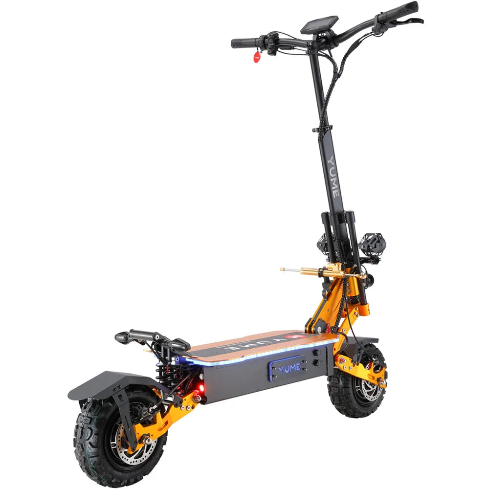 YUME X11+ US and EU Stock 6000W Folding Electric Kick Scooter Adult E-Scooter 11 Inch Off Road Tire Electro Scooter.