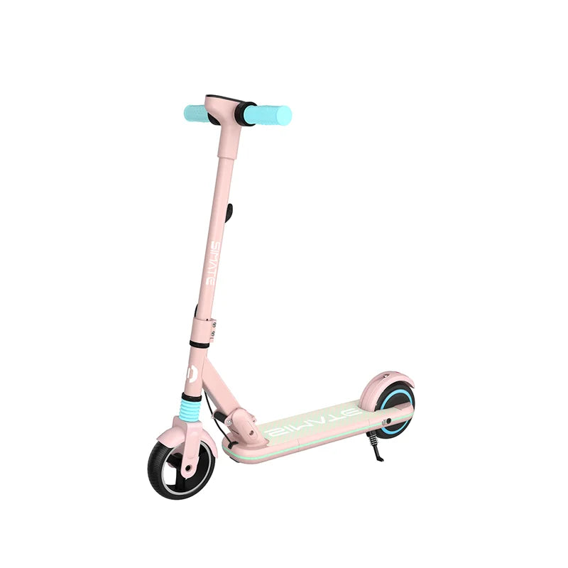 Light Rain S3 Electric Scooter For Kids Children 130W Motor 24V/1Ah Battery 14Km/h Max Mileage Range 8KM Escooter 6.5 Inch Tires.