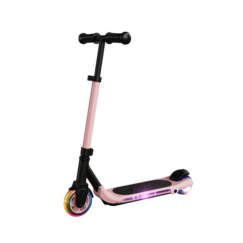 Light Rain S6 Electric Scooter For Kids Children 60W Motor 22V/2Ah Battery 8Km/h Max Mileage Range 8KM Escooter 5.5 Inch Tires.