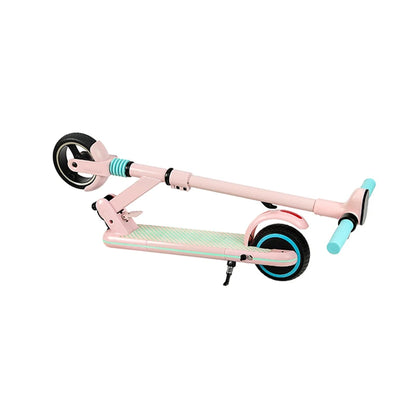 Light Rain S3 Electric Scooter For Kids Children 130W Motor 24V/1Ah Battery 14Km/h Max Mileage Range 8KM Escooter 6.5 Inch Tires.