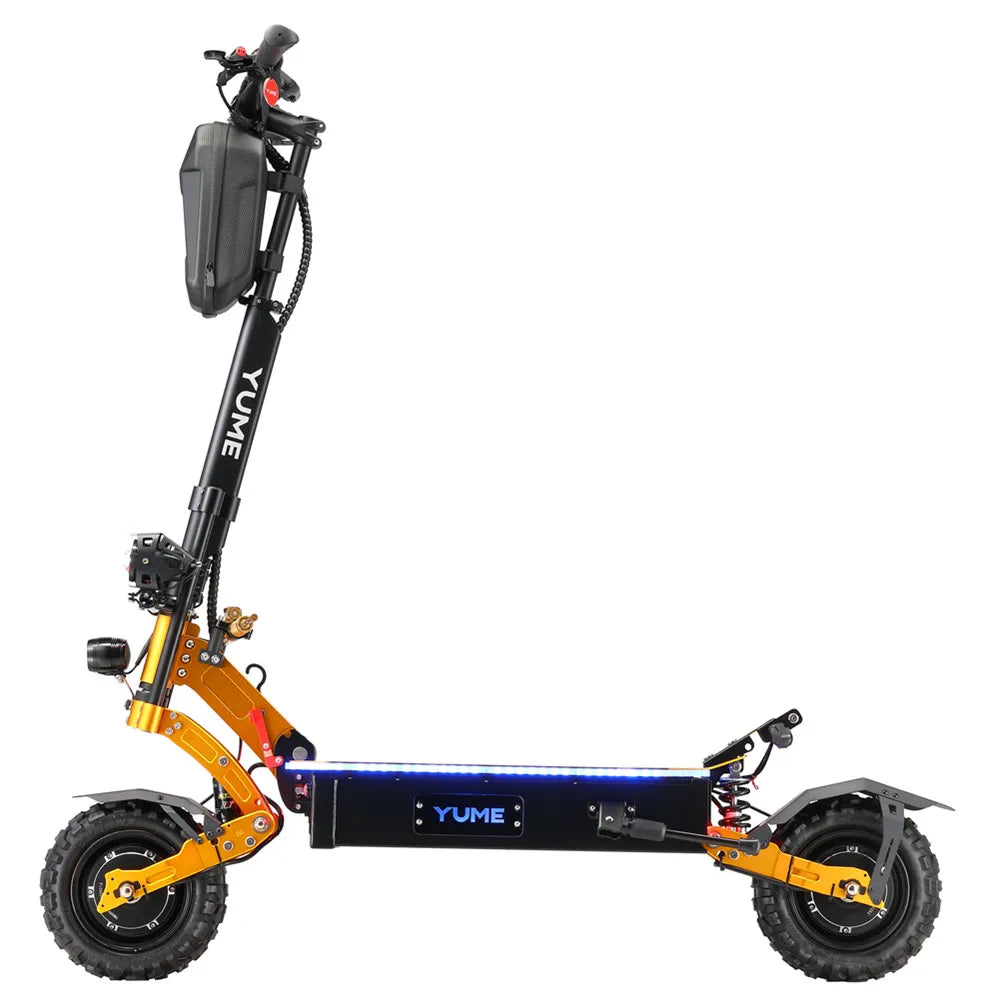 YUME X11+ US and EU Stock 6000W Folding Electric Kick Scooter Adult E-Scooter 11 Inch Off Road Tire Electro Scooter.