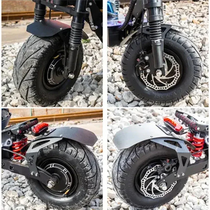 X14 10000W Dual Motor 72v40ah Battery Electric Scooter 14 Inch Tyres Max Speed 130km/h Range 120km Lcd Display Foldable Escooter.