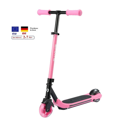 Light Rain S6 Electric Scooter For Kids Children 60W Motor 22V/2Ah Battery 8Km/h Max Mileage Range 8KM Escooter 5.5 Inch Tires.