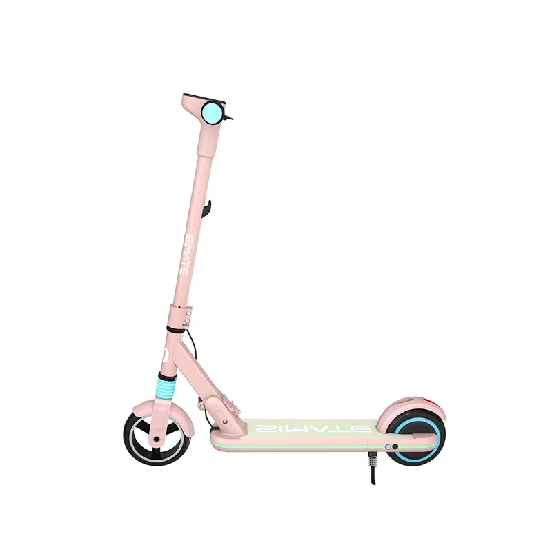 Light Rain S3 Electric Scooter For Kids Children 130W Motor 24V/1Ah Battery 14Km/h Max Mileage Range 8KM Escooter 6.5 Inch Tires.