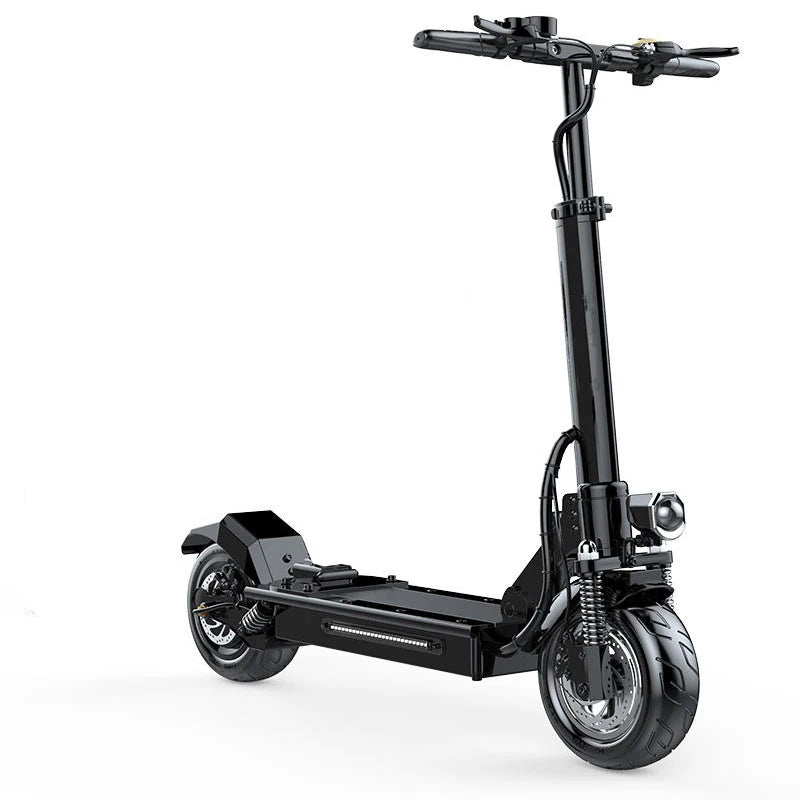 E5 Folding Adult Electric Scooter 1000W Motor Scooter Top Speed 50 Km/h 10-Inch Vacuum Tires Shock-Absorbing Electric Scooter.