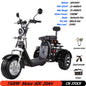 Citycoco Max Load 250KG Adult Electric 3 Wheel Scooter 2000W Motor Max Speed 35-45KM/H 18 Inch Fat Tire Electric Motorcycle EEC.