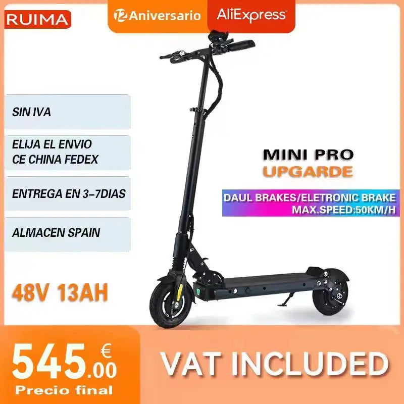 RUIMA mini4 PRO Upgrade  BLDC HUB strong power electric scooter powerful Speedway mini pro scooter waterproof version.