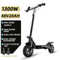 Max Speed 70KM/H Electric Scooter 2500W Single Motor Folding E Scooter 10 Inch Off-Road Tire Dual Disc Brake for Adults.