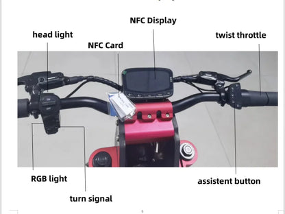 30-100AH Electric Scooter Adult Powerful Dual Motor 100 KMH 110 KM/H 72V 8000W 10000W 12000W 15000W Fast Long Range Escooter.