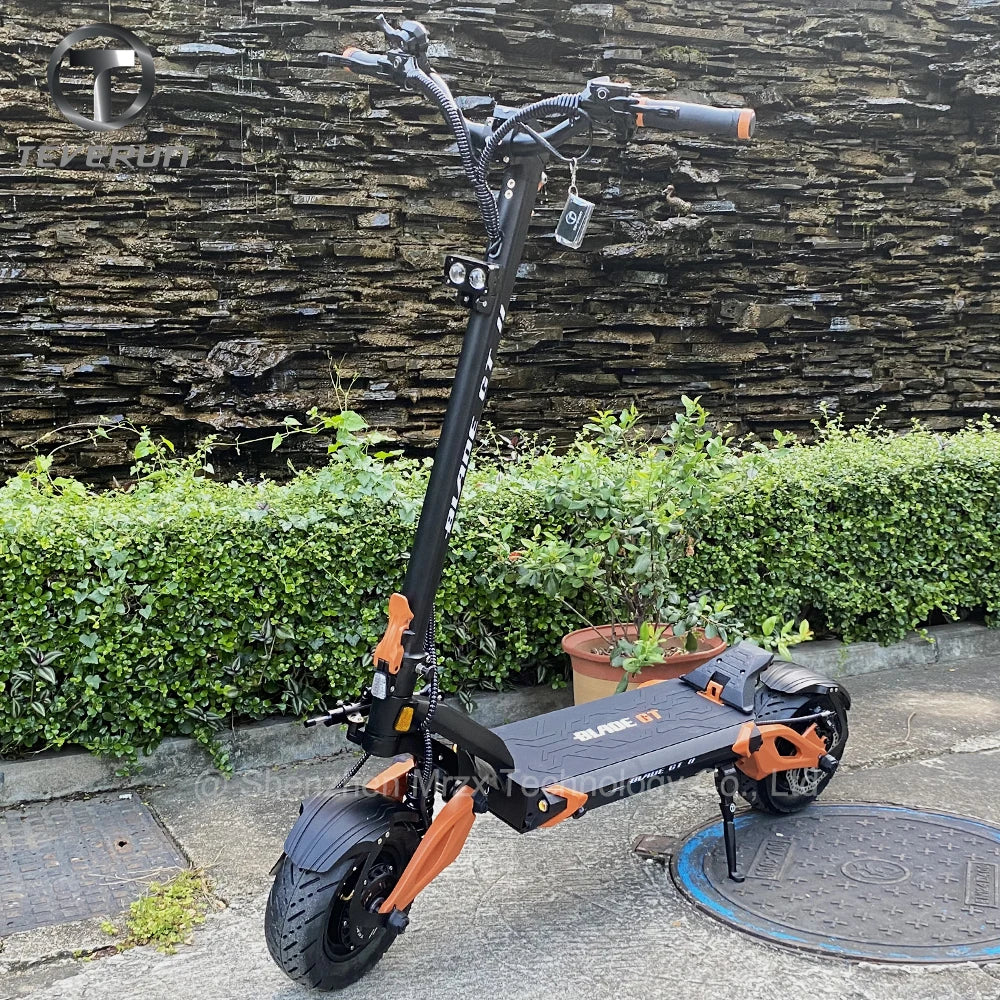 2024 Newest Original BLADE GT II 60V 26Ah Blade GT+ II 60V 35Ah TFT Display Dual Motor 1500W*2 11inch Official Blade E-Scooter.