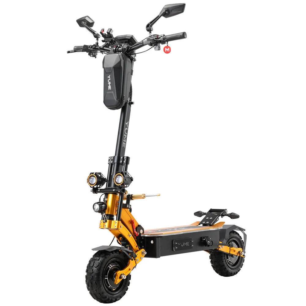 YUME X11+ US and EU Stock 6000W Folding Electric Kick Scooter Adult E-Scooter 11 Inch Off Road Tire Electro Scooter.